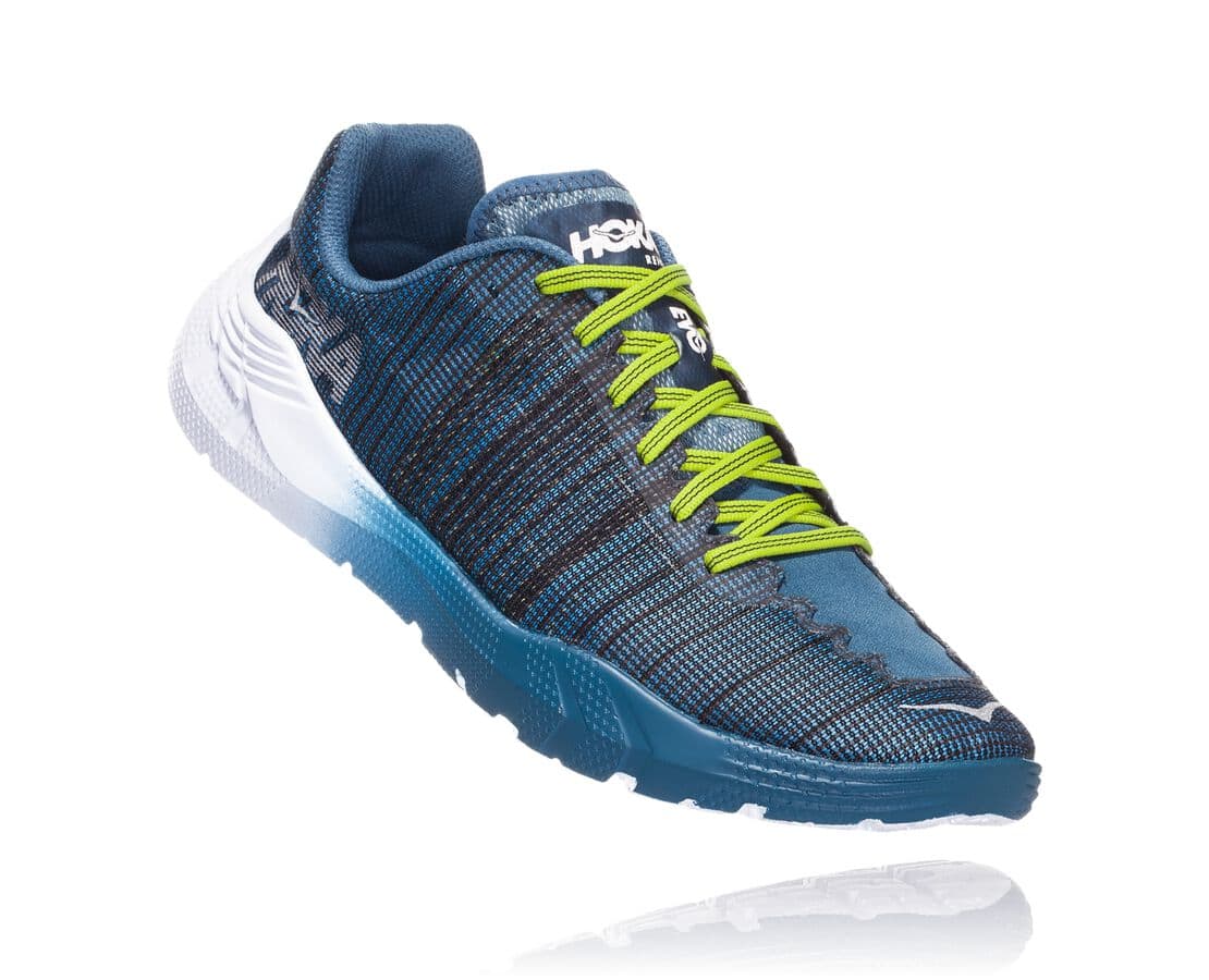 Hoka One One Evo Rehi Férfi Gyalogló Cipő Kék [UHSRG-9370]